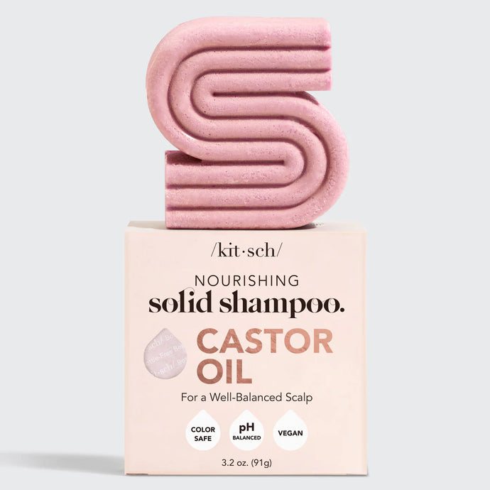 Kitsch Castor Oil Nourishing Shampoo Bar - Life Before Plastic