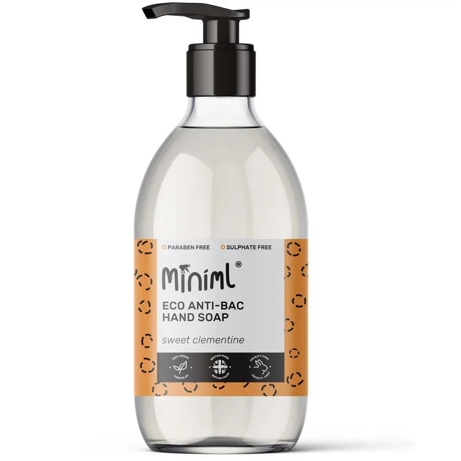 Miniml Anti Bac Hand Soap - Sweet Clementine - Life Before Plastic