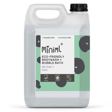 Load image into Gallery viewer, Miniml Body Wash &amp; Bubblebath - Tea Tree &amp; Mint - Life Before Plastic
