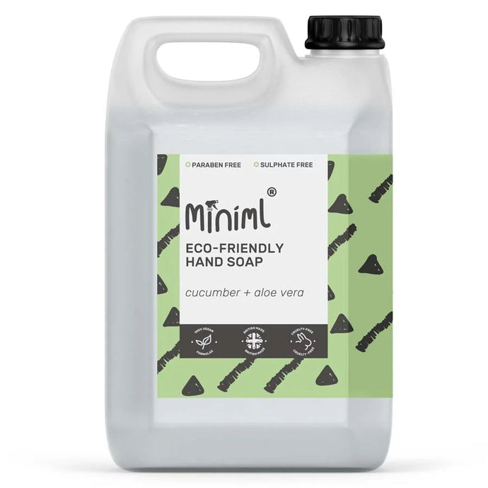 Miniml Anti Bac Hand Soap - Cucumber & Aloe Vera - Life Before Plastic