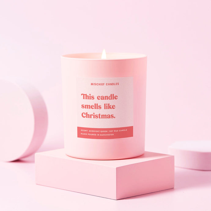 Classic Festive Scented Candle This Candle Smells Like Christmas