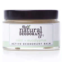 Load image into Gallery viewer, Natural Deodorant Co Active Deodorant Balm - Life Before Plastic
