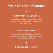 Load image into Gallery viewer, Press Pause - Funny Soy Wax Candle - Oh Hey Pumpkin Tits - Life Before Plastic
