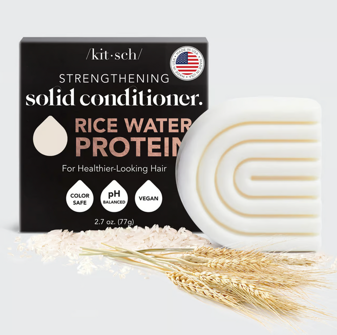 Rice Water Conditioner Bar for Hair Growth - Life Before Plastic