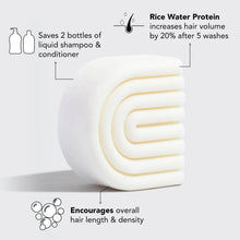 Load image into Gallery viewer, Rice Water Conditioner Bar for Hair Growth - Life Before Plastic
