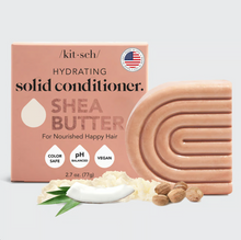 Load image into Gallery viewer, Kitsch Shea Butter Nourishing Conditioner Bar - Life Before Plastic
