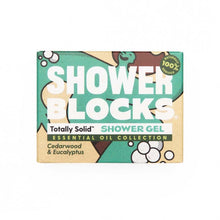 Load image into Gallery viewer, Shower Blocks - Cedarwood &amp; Eucalyptus Solid Shower Gel - Life Before Plastic
