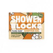 Load image into Gallery viewer, Shower Blocks - Sweet Orange &amp; Bergamot Solid Shower Gel - Life Before Plastic
