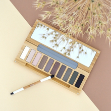 Load image into Gallery viewer, Bamboo Vegan Eyeshadow Palette 10 Shades - Zao Makeup - Lifestyle Image
