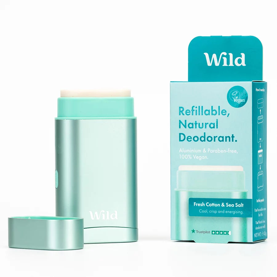 Wild Deodorant Case & Starter Pack - Life Before Plastic