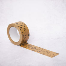 Load image into Gallery viewer, Tape It Shut - Biodegradable Paper Tape with Hearts (50mm) - Life Before Plastic
