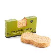 Load image into Gallery viewer, EcoLiving Compostable Car Sponge - Life Before Plastik

