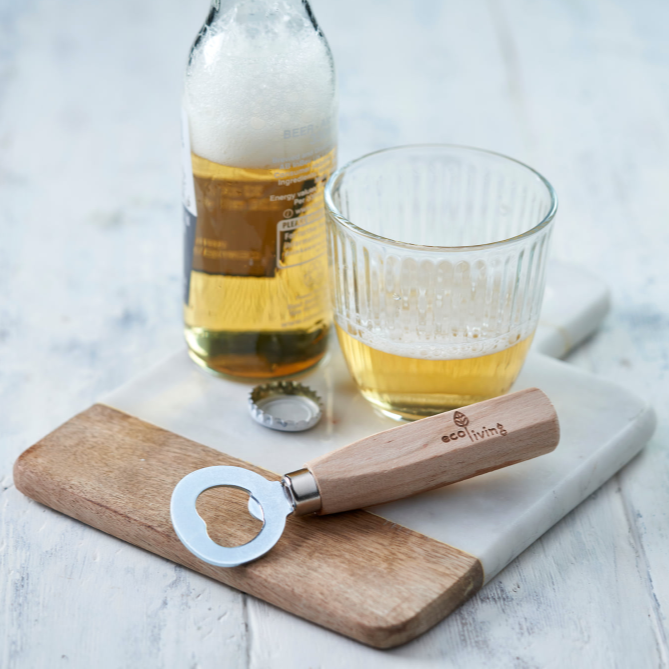 EcoLiving Wooden Bottle Opener - Life Before Plastik