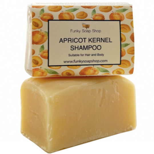 Apricot Kernel Soap & Shampoo Bar | Funky Soap Shop | Life Before Plastic