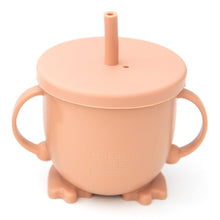 Load image into Gallery viewer, Green Island Silicone Baby Sippy Cup - Life Before Plastik
