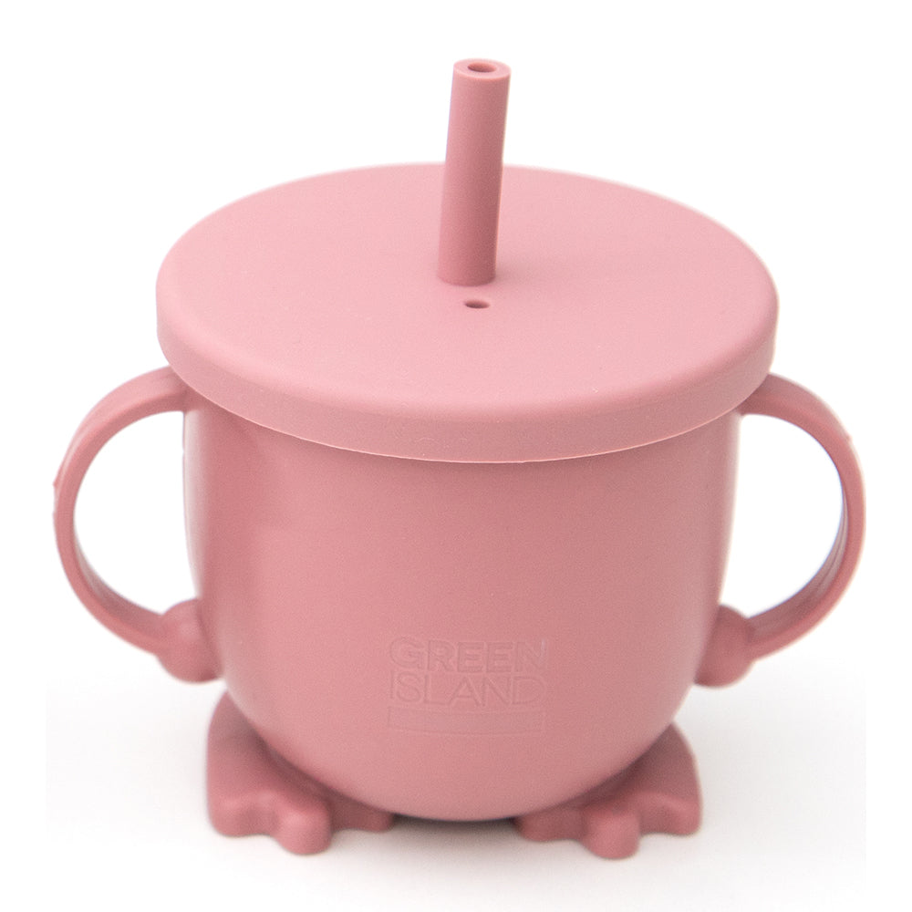 Green Island Silicone Baby Sippy Cup - Life Before Plastik
