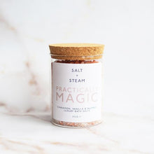 Load image into Gallery viewer, Practically Magic Bath Salts from Salt + Steam in a glass jar

