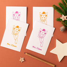 Load image into Gallery viewer, Beth Clare Mc Mrs Claws Christmas Cards - Life Before Plastik
