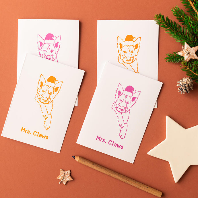 Beth Clare Mc Mrs Claws Christmas Cards - Life Before Plastik