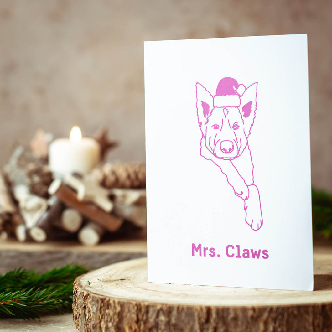 Beth Clare Mc Mrs Claws Christmas Cards - Life Before Plastik