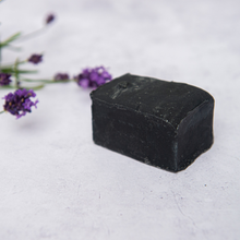 Load image into Gallery viewer, Charcoal Cleansing Soap Bar | Funky Soap Shop | Life Before Plastic
