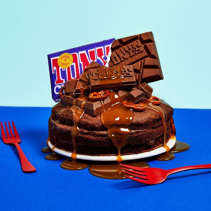 Dark Milk Chocolate - Pretzel & Toffee | Tony's Chocolonely | Life Before Plastik