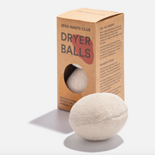 Load image into Gallery viewer, Waste Cotton Dryer Balls - 2 Pack | Zero Waste Club | Life Before Plastic
