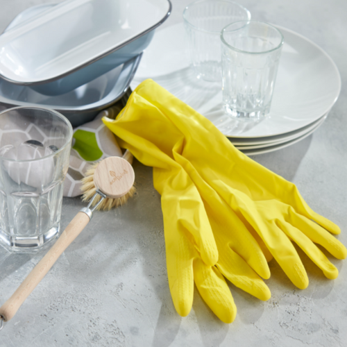 EcoLiving Natural Latex Rubber Gloves - Life Before Plastik