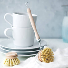 Load image into Gallery viewer, Wooden Washing Up Brush - Life Before Plastik
