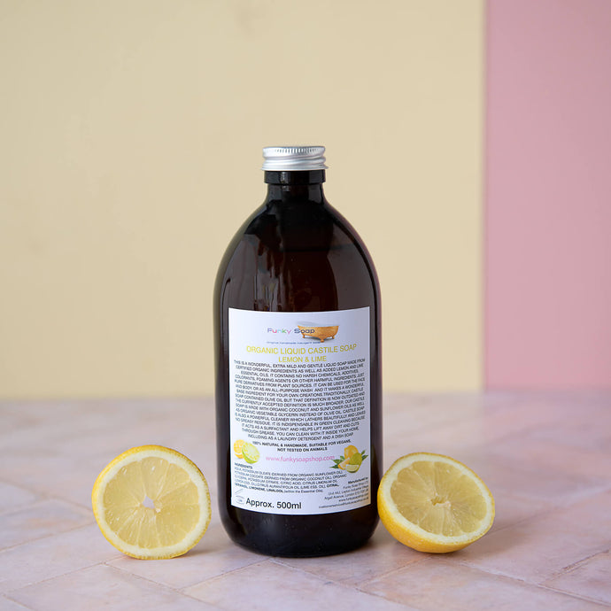 Castile Soap - Lemon & Lime - Life Before Plastik
