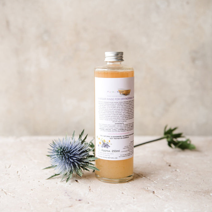 Vinegar Rinse For Dry/Normal Hair - Life Before Plastik