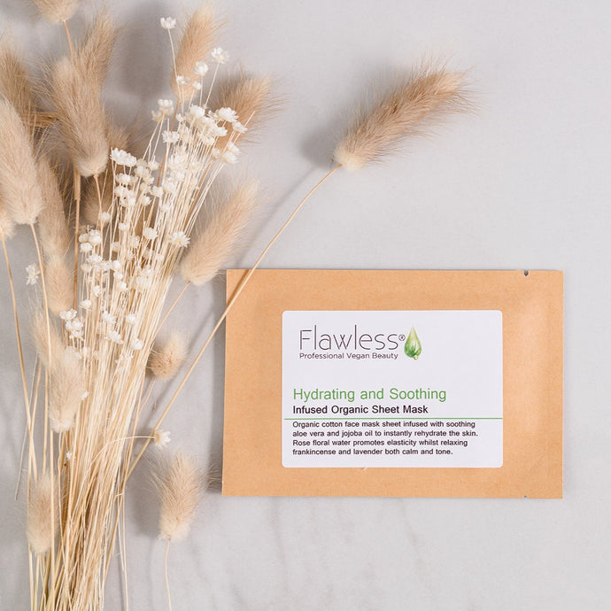 Flawless Skincare Facial Sheet Mask - Hydrating and Soothing - Life Before Plastik