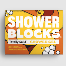 Load image into Gallery viewer, Ginger &amp; Agave Nectar Solid Shower Gel in box
