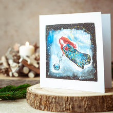 Load image into Gallery viewer, Kat Williams - Peace &amp; Love Christmas Card - Life Before Plastik
