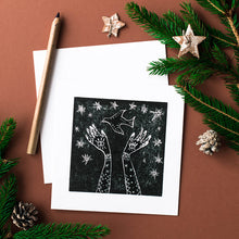 Load image into Gallery viewer, Starry Eyed - Christmas Cards (3 pack) - Life Before Plastik
