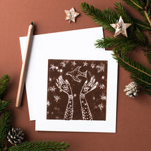 Load image into Gallery viewer, Starry Eyed - Christmas Cards (3 pack) - Life Before Plastik
