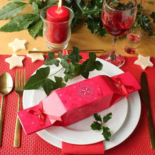 Load image into Gallery viewer, Keep This Cracker - Reusable Christmas Crackers - Red Jewels - Life Before Plastik
