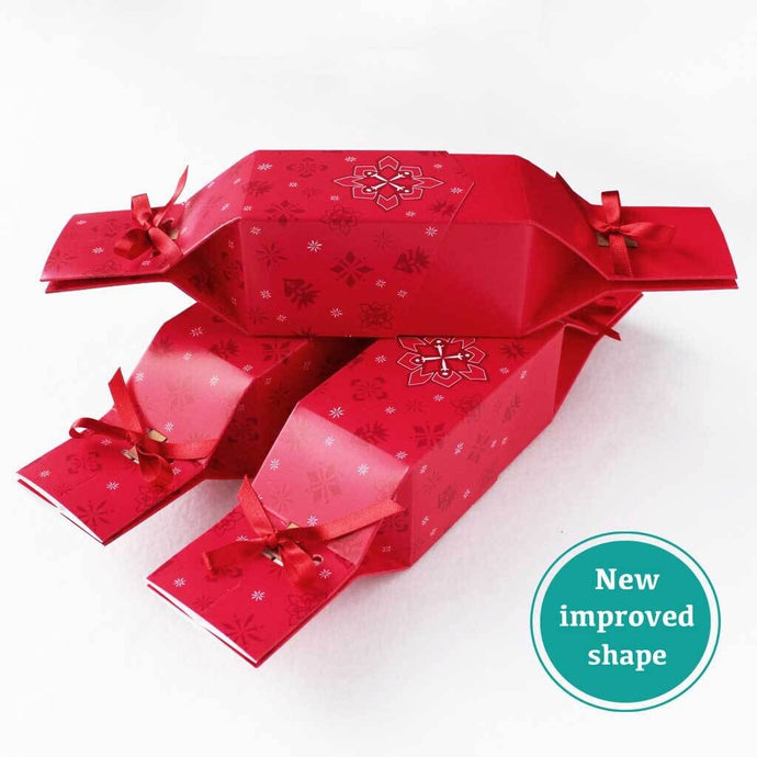 Keep This Cracker - Reusable Christmas Crackers - Red Jewels - Life Before Plastik