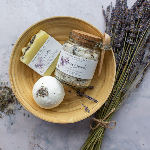Bramblewood Soap Co Lavender Gift Box - Life Before Plastik
