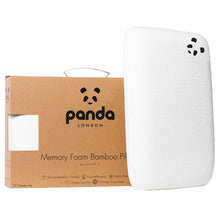 Load image into Gallery viewer, Memory Foam Bamboo Pillow | Panda London | Life Before Plastic
