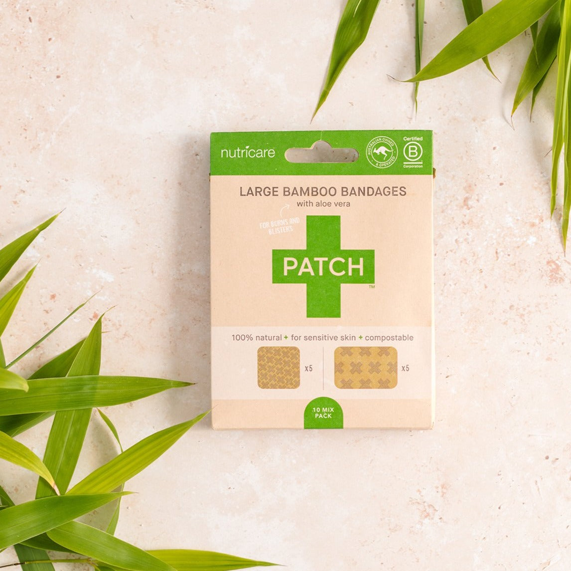 Large Biodegradable Plasters | Aloe Vera | Life Before Plastic