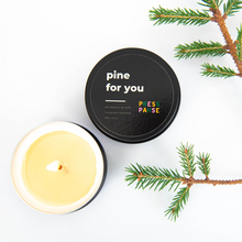 Load image into Gallery viewer, Press Pause Pine Fir You Travel Candle - Life Before Plastic
