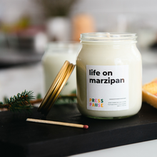 Load image into Gallery viewer, Press Pause - Life on Marzipan Soy Wax Candle - Life Before Plastic
