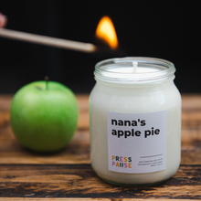 Load image into Gallery viewer, Nana&#39;s Apple Pie Soy Wax Candle | Press Pause | Life Before Plastic
