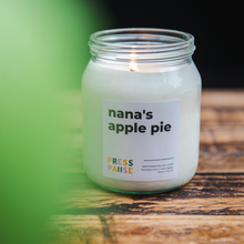 Load image into Gallery viewer, Nana&#39;s Apple Pie Soy Wax Candle | Press Pause | Life Before Plastic
