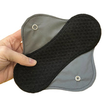 Load image into Gallery viewer, Reusable Menstrual Pad (with black core) - Tabitha Eve - Life Before Plastic
