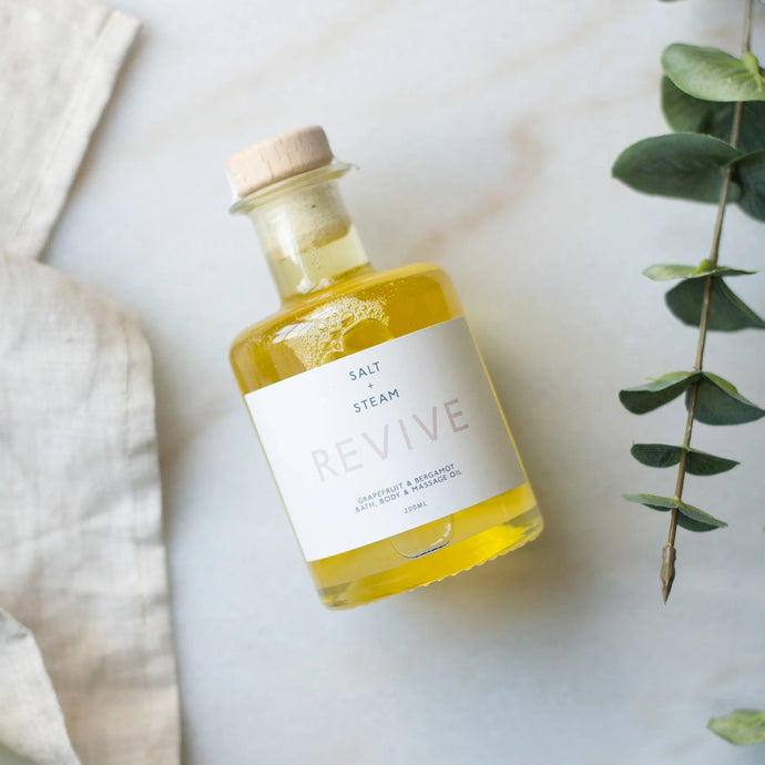 Salt & Steam Grapefruit & Bergamot Bath Oil - Revive