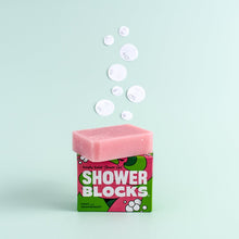 Load image into Gallery viewer, Shower Blocks Mint &amp; Grapefruit Solid Shower Gel - Life Before Plastik
