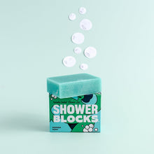 Load image into Gallery viewer, Shower Blocks Peppermint Solid Shower Gel - Life Before Plastik

