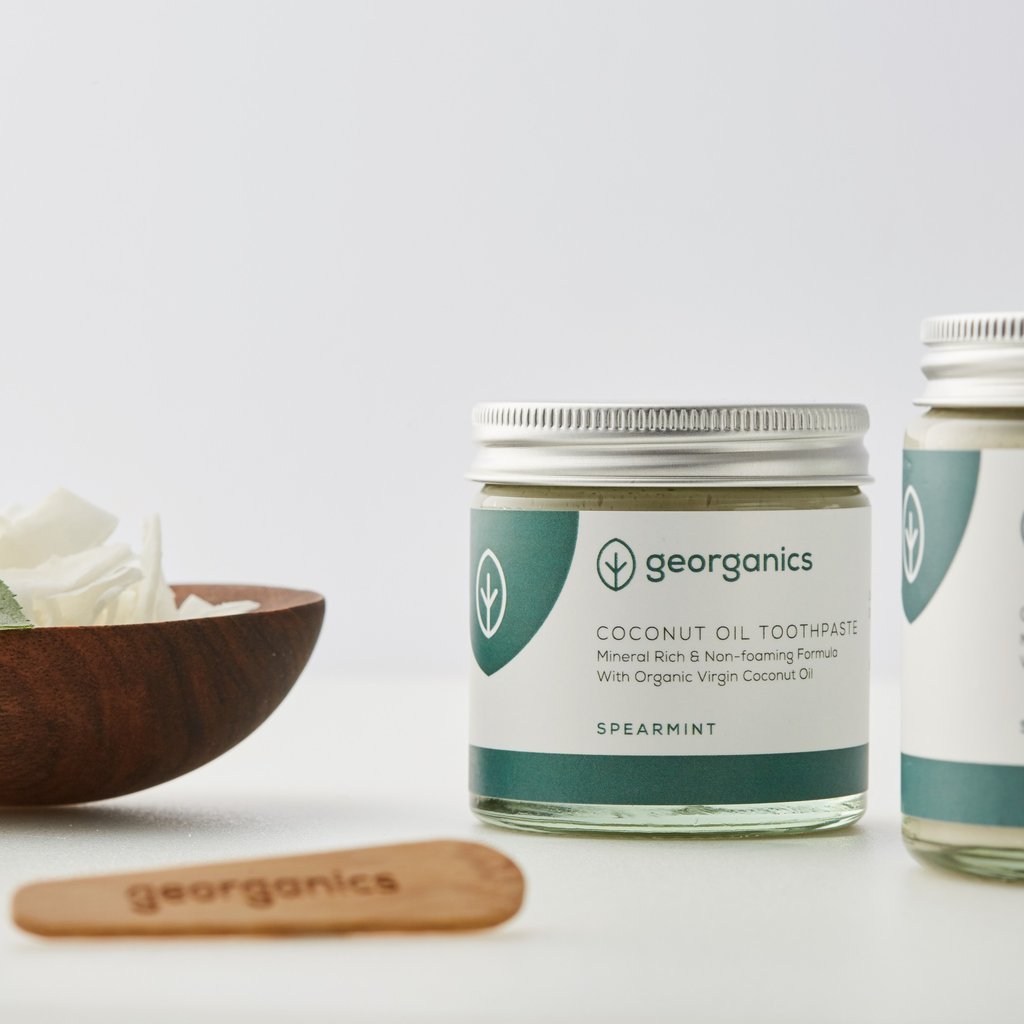 Spearmint Natural Toothpaste | Georganics | Life Before Plastic